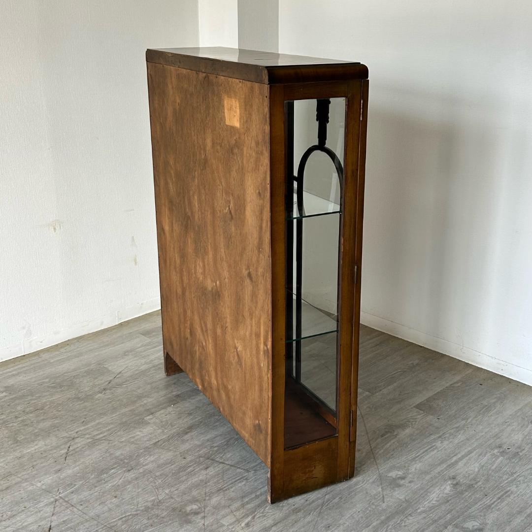イギリス アンティーク　家具 ディスプレイ キャビネット　1930年頃 508A