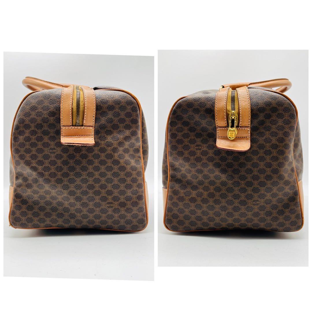 CELINE　セリーヌ ボストンバッグ マカダム柄 M13 ヴィンテージ