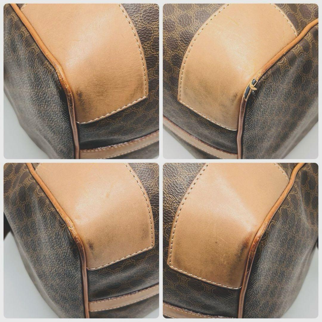 CELINE　セリーヌ ボストンバッグ マカダム柄 M13 ヴィンテージ
