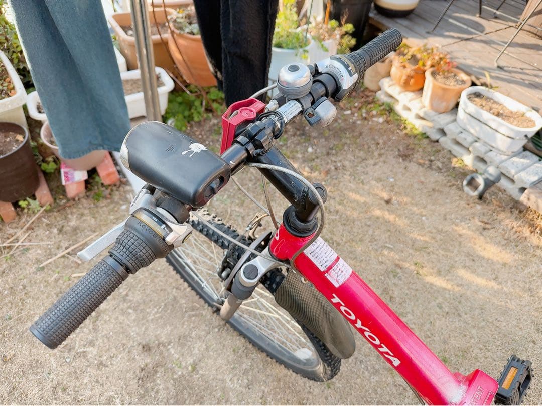 【引取限定】TOYOTA 折りたたみ自転車