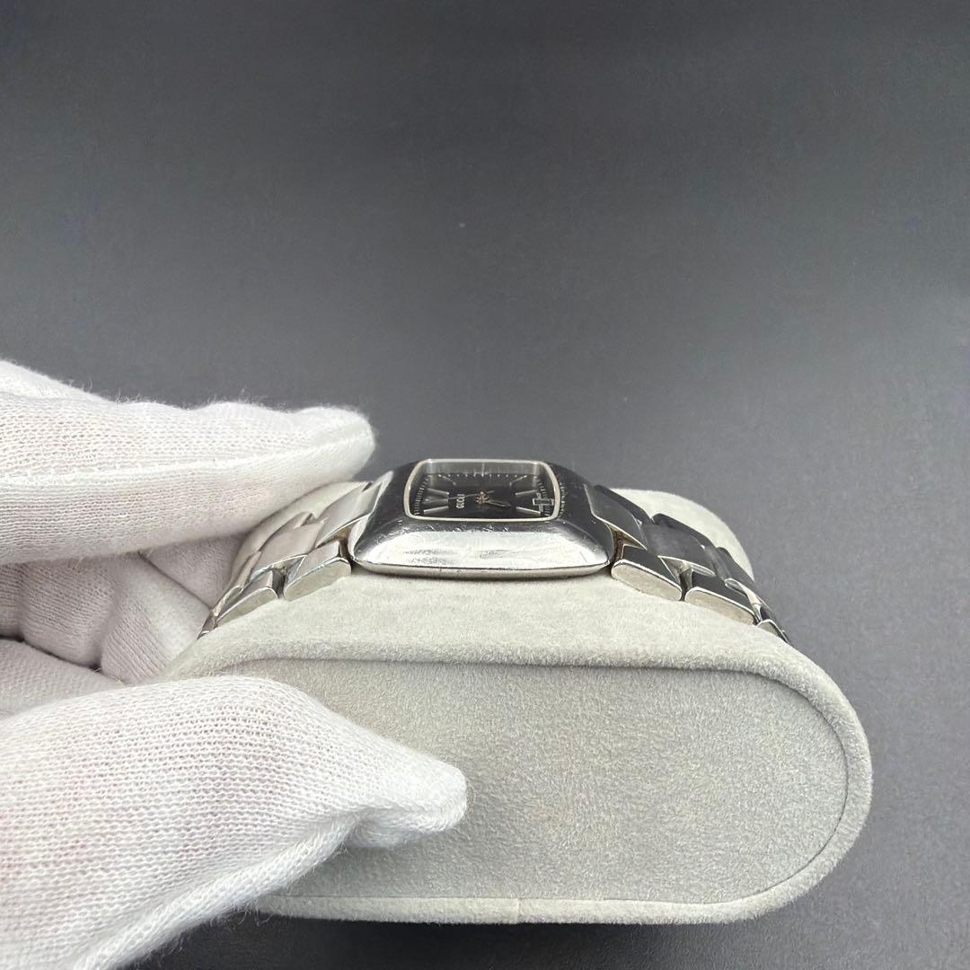 GUCCI / グッチ 8500L グレー文字盤 腕時計 レディース