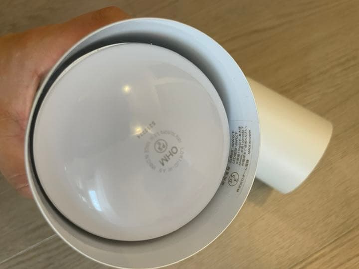 ダクトレール照明　ホワイト　2個　LED電球付