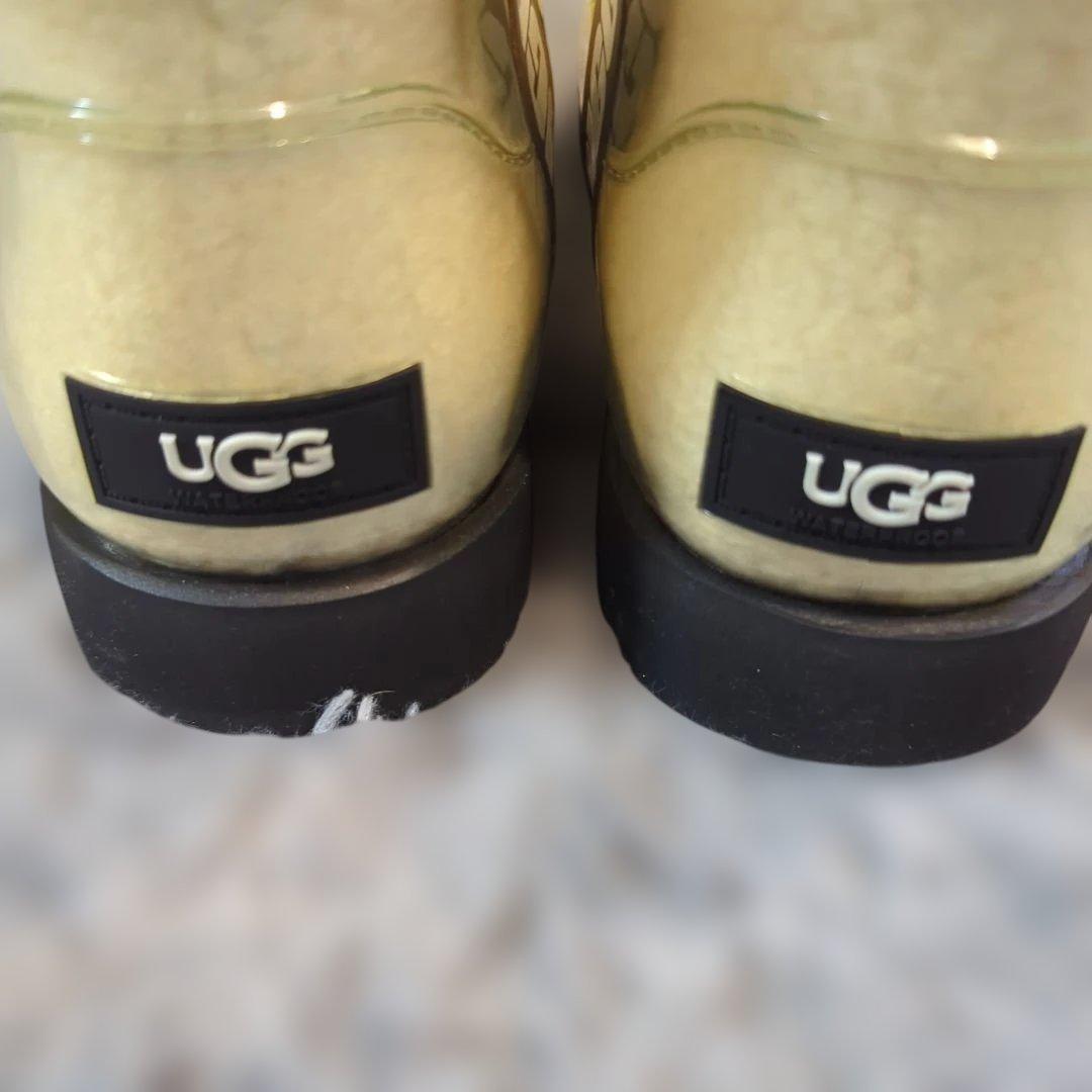 未使用　UGG 22cm　レインブーツ　スノーブーツ