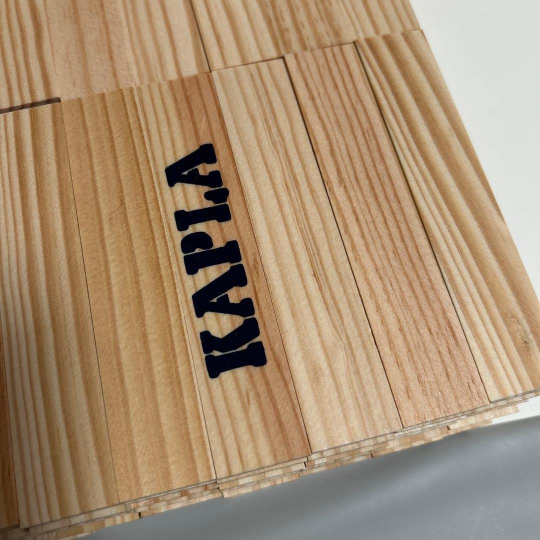 ほぼ未使用 美品 KAPLA 200ピース 積み木 木製 知育玩具