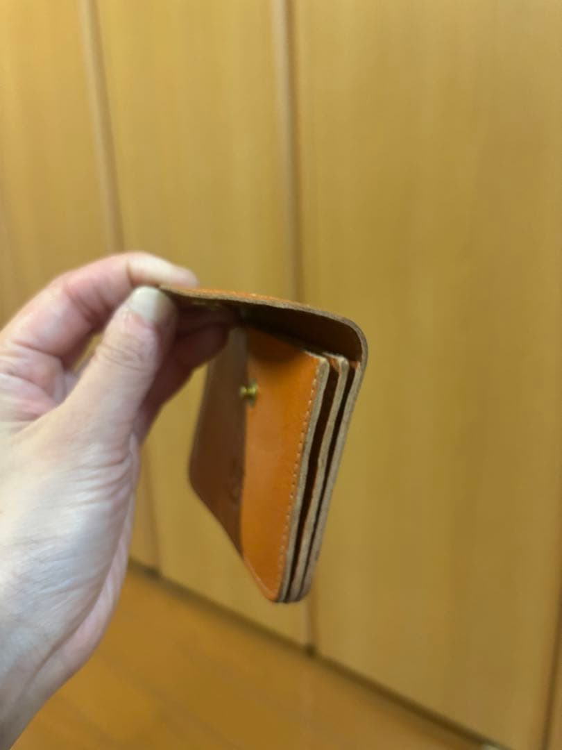 IL BISONTE オレンジ ケース