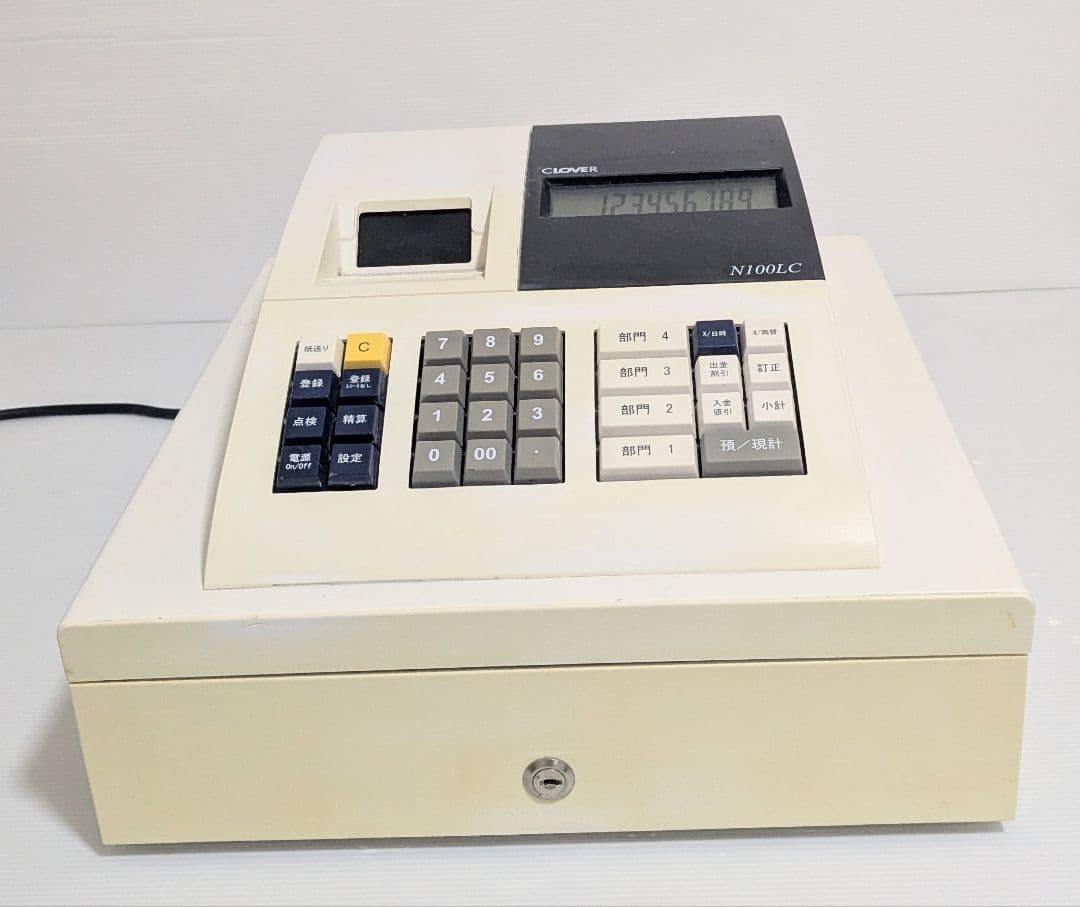 CLOVER N100LC　レジスター クローバー　電子レジスター