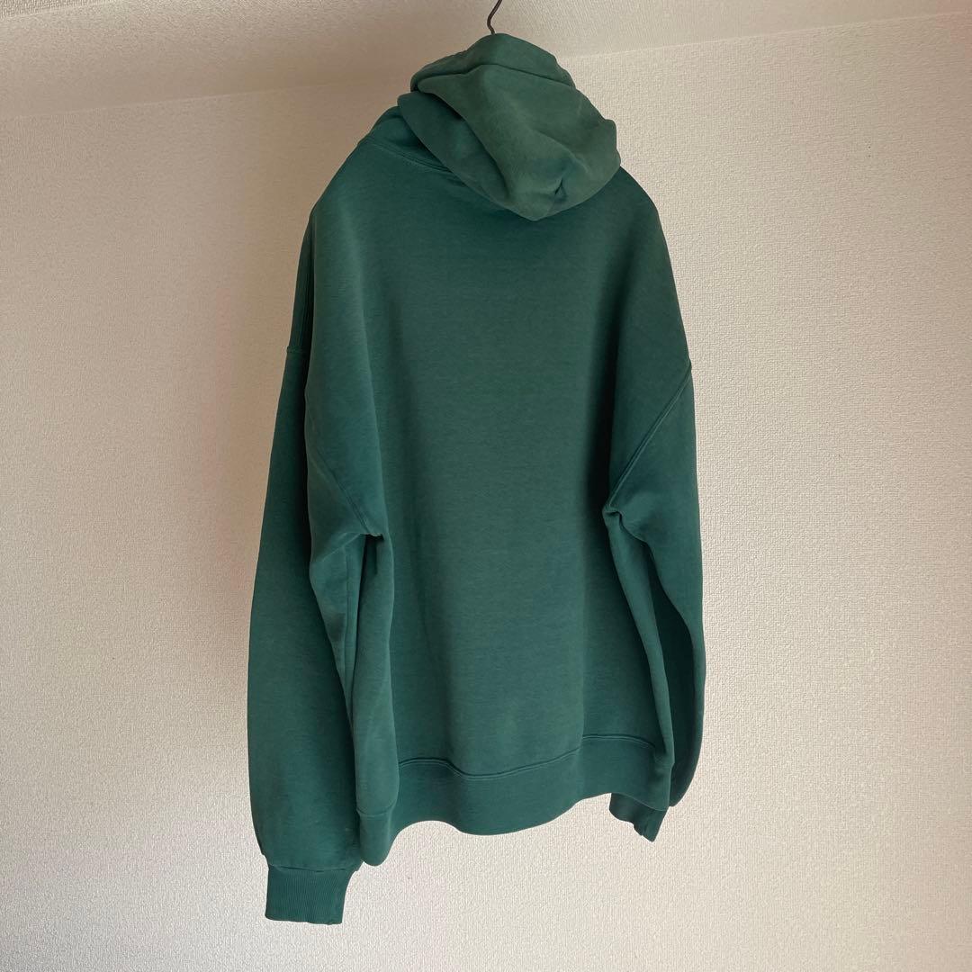 80's Russell ラッセル　ヘンリーネック　パーカー　グリーン　XL