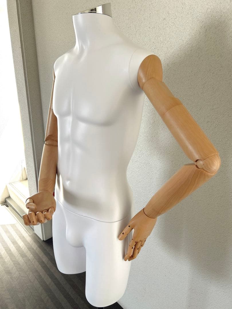 軽量ABS製 紳士腕付きトルソーM