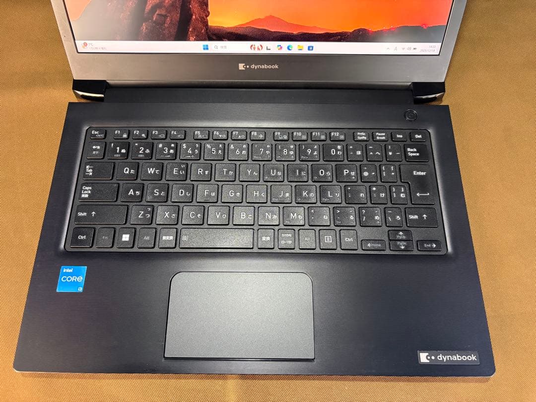 小型 Dynabook 11世代i3 メモリ16G SSD256GB Win11