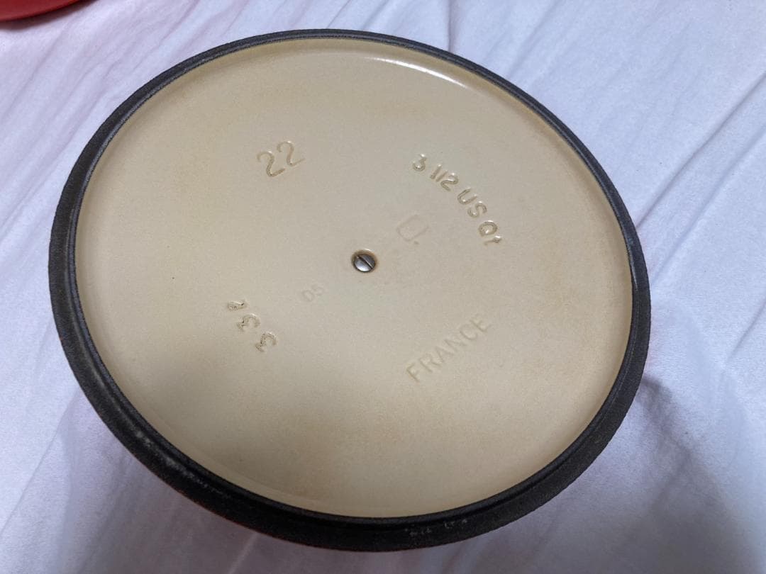 LE CREUSET ルクルーゼ ココット・ロンド 22cm オレンジ