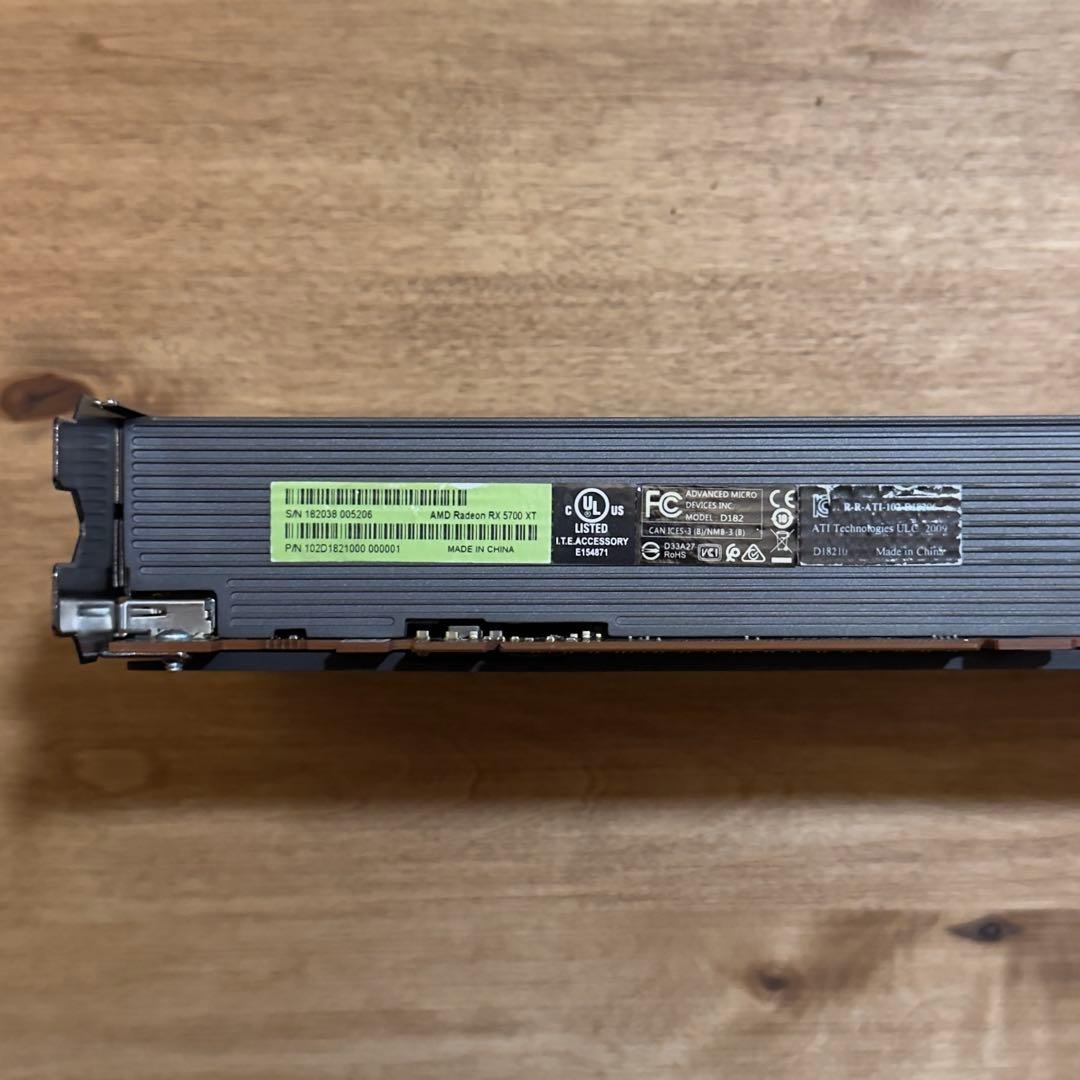 Radeon RX5700xt リファレンスモデル　グラフィックボード