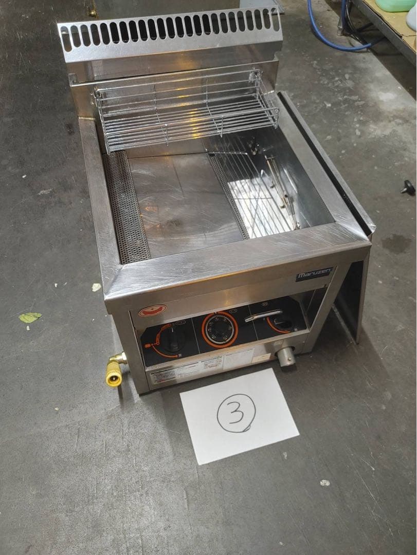 マルゼン　ガス　フライヤー　MGF-12TJ LPガス調理器具3
