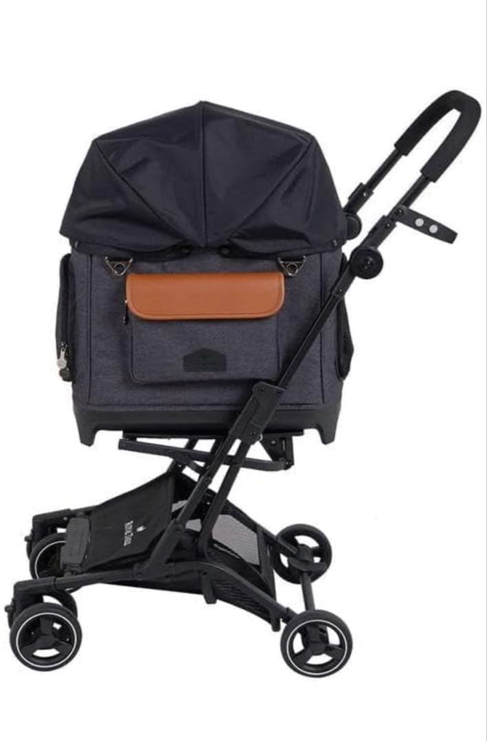 お値下げ済み　折りたたみペットカート グレー 7in1機能