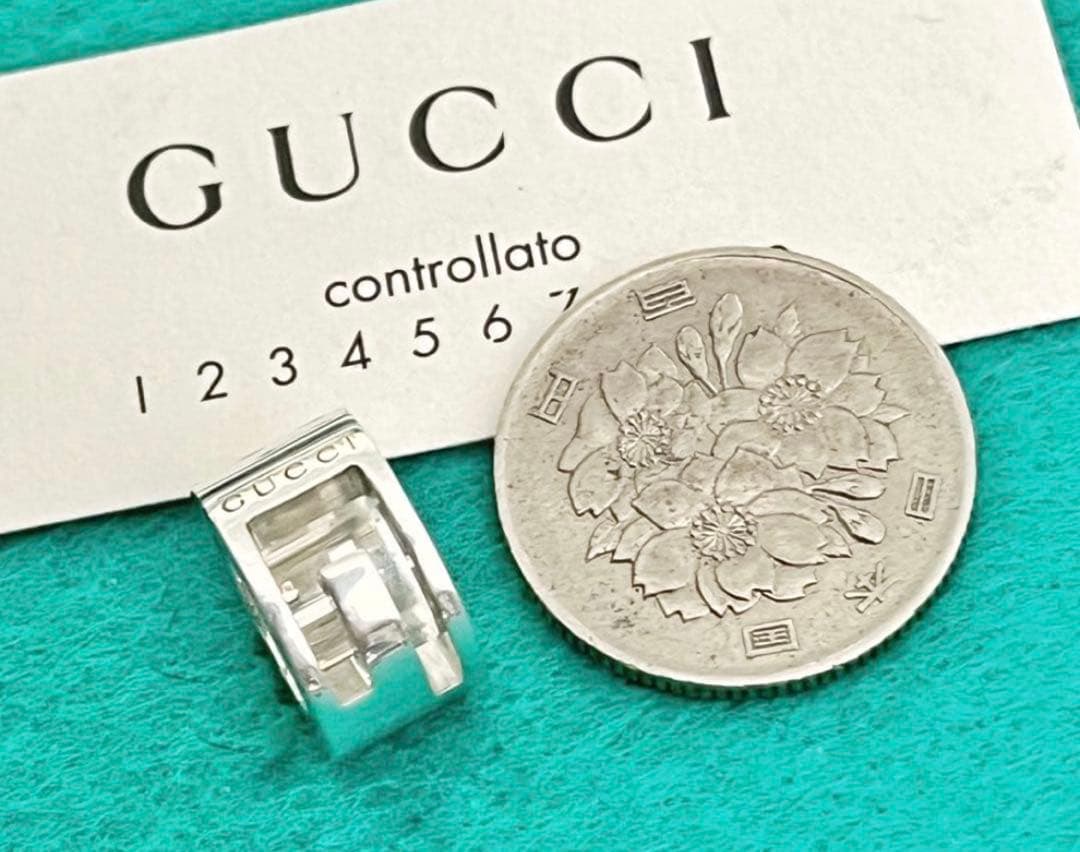 美品　GUCCI リングペンダント