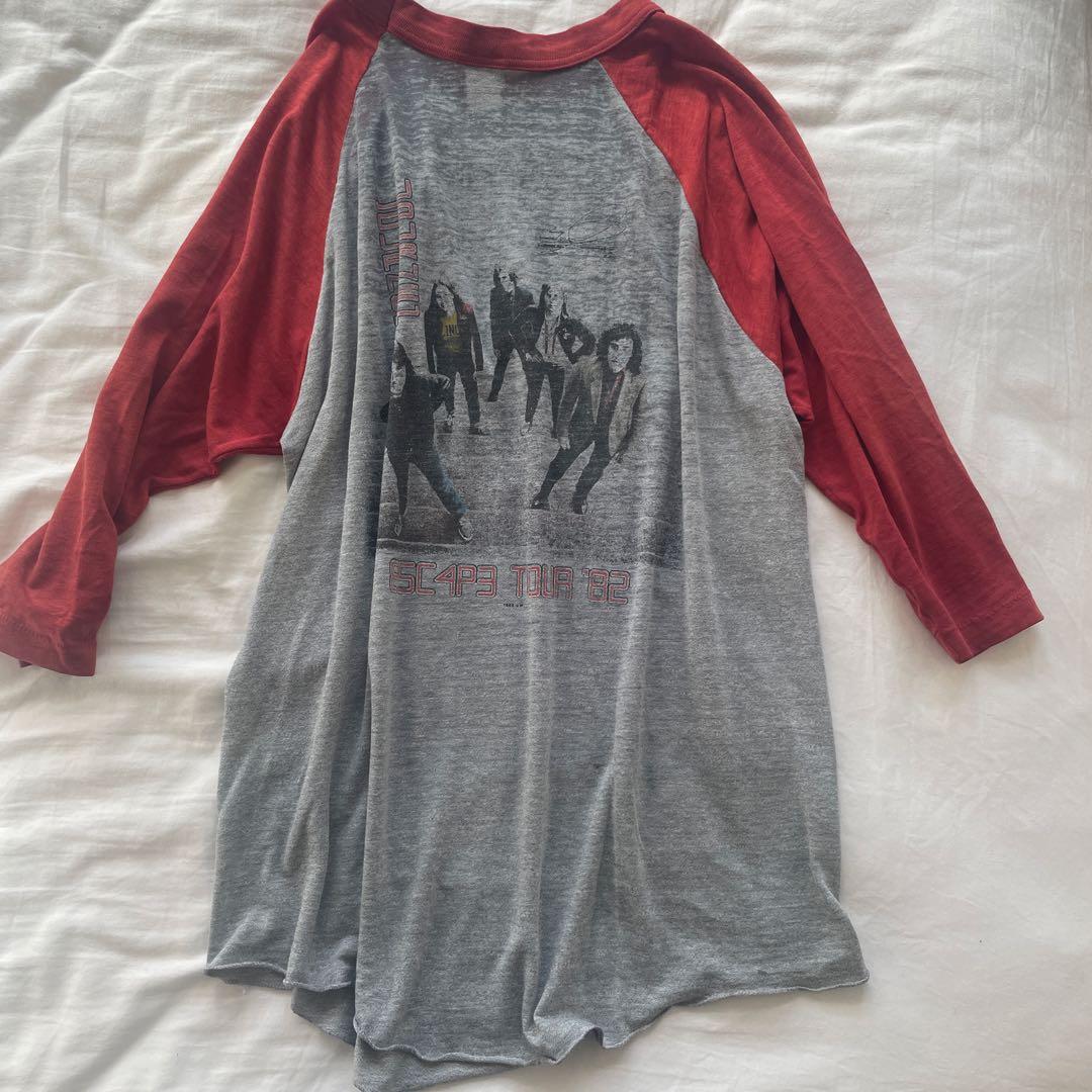 Journey バンドTシャツ 七分袖　ラグラン　80's