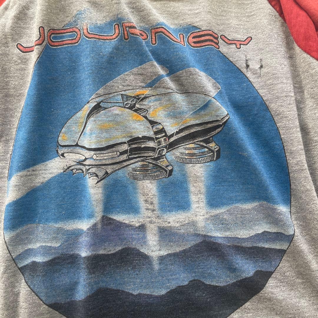 Journey バンドTシャツ 七分袖　ラグラン　80's