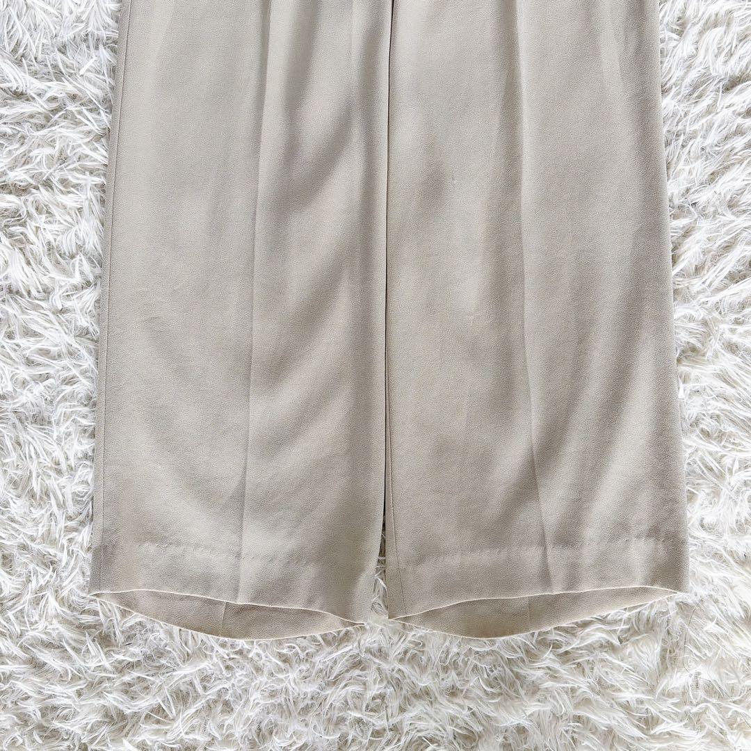 【グリーンレーベル】ダブルジャケット パンツ スーツセットアップ クリームカラー