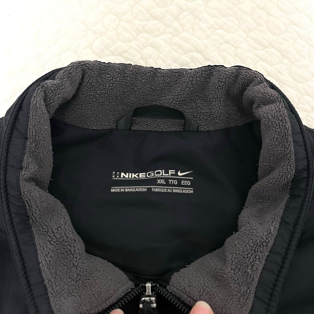 NIKE GOLF ナイキ ゴルフ 中綿 2WAY ジャケット 2XL ブラック