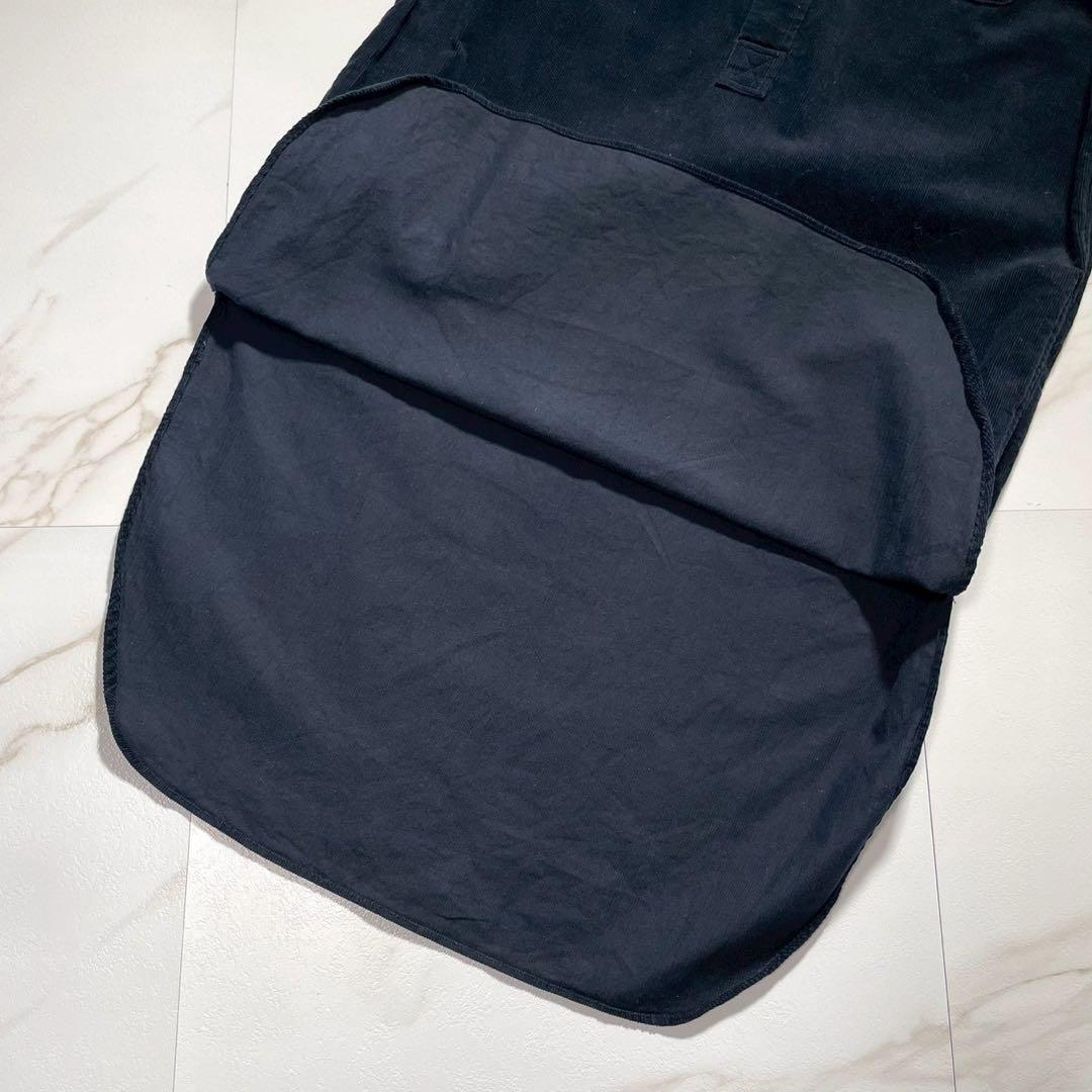 極美品 サイズ4✨23AW ポロバイラルフローレン コーデュロイシャツドレス 紺