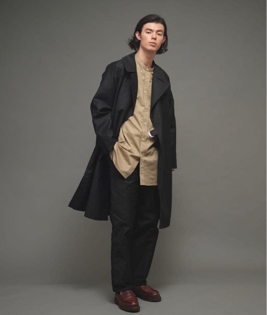 極美品✨ Le sans pareil タイロッケンコート　ブラック　40 綿