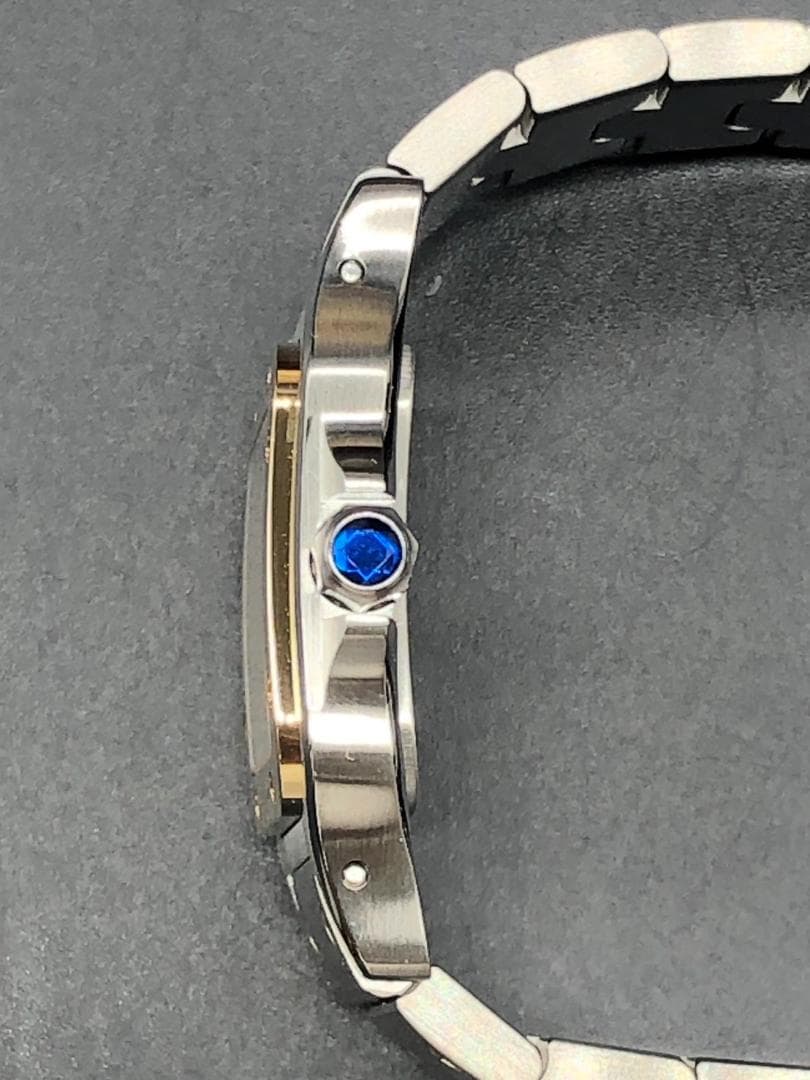 美品 カルティエ サントス ガルベ W20012C4 K18YG SS 腕時計