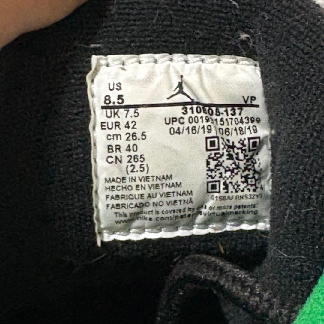 AIR JORDAN 10 RETRO White×Green