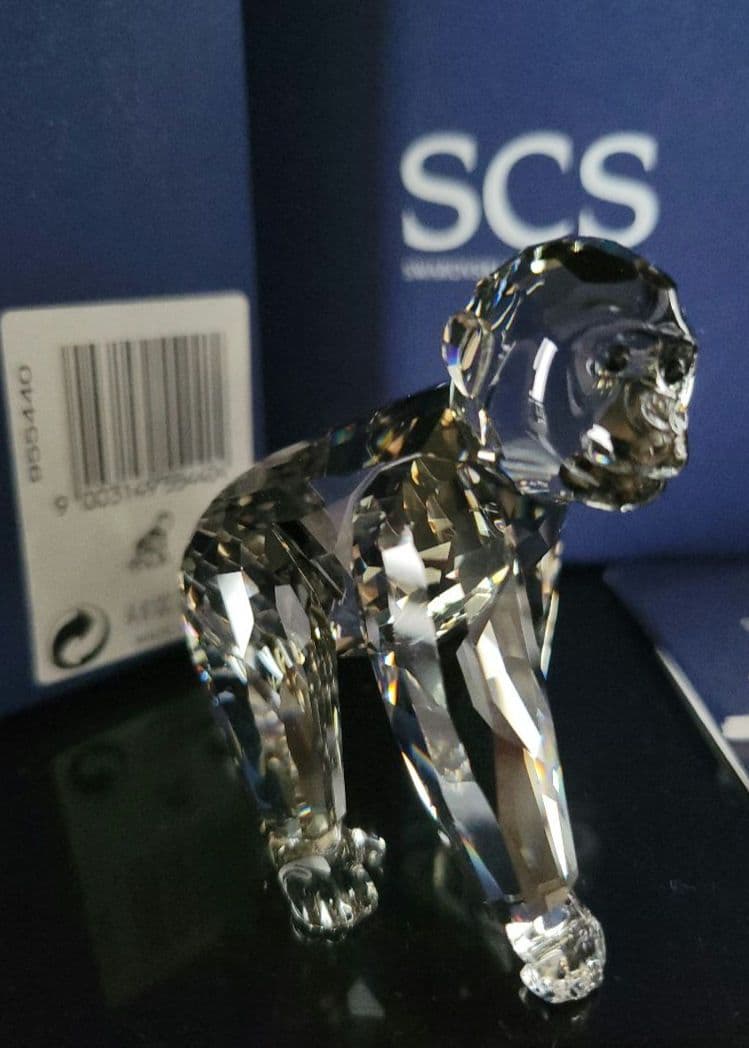 Swarovski　スワロフスキー　ゴリラの赤ちゃん　オリジナルボックス付き