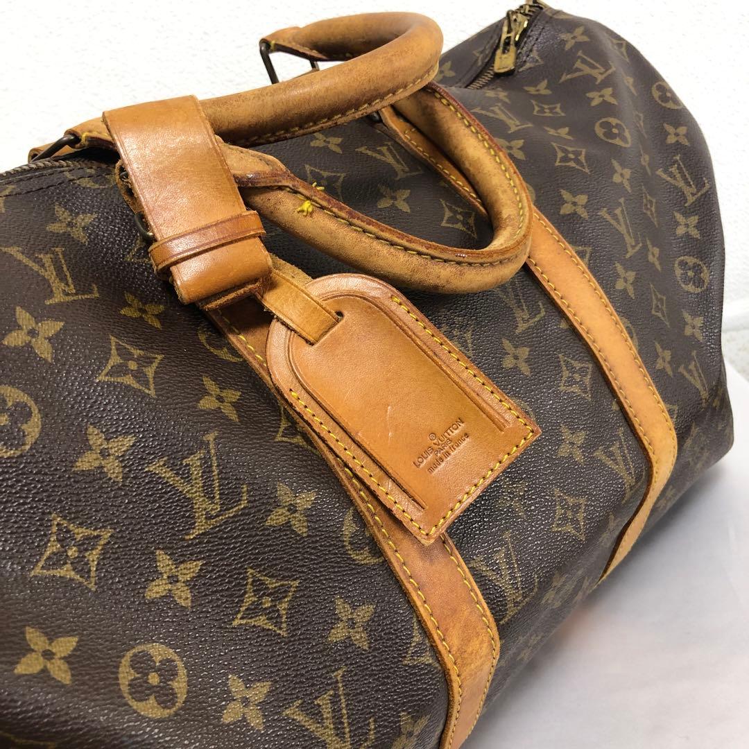 ルイヴィトン　ボストンバッグ　ハンドバッグ　キーポル45　モノグラム