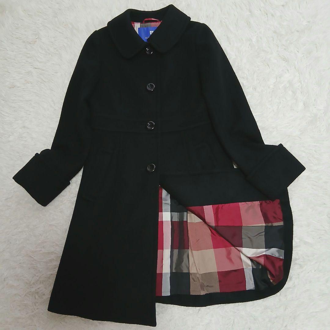 【BLUE LABEL CRESTBRIDGE】ビーバーメルトンシングルコート