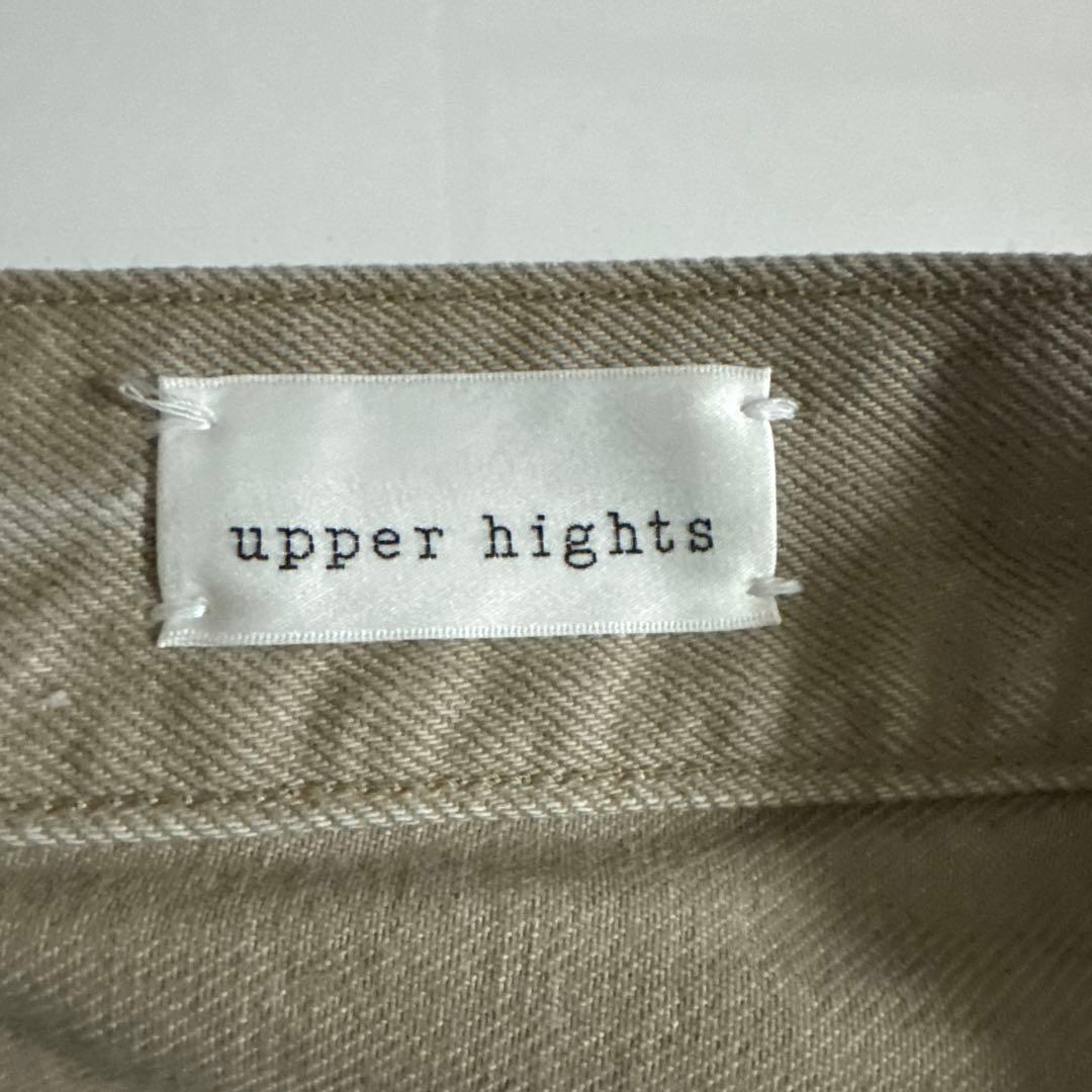 upper heights for Conte ベージュデニムパンツ