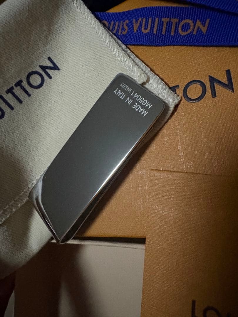 最終値下げ/ルイヴィトン／LouisVuitton/新品未使用/マネークリップ