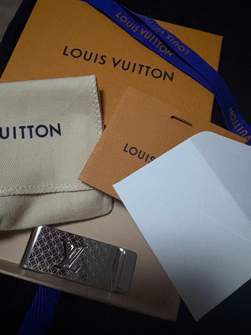 最終値下げ/ルイヴィトン／LouisVuitton/新品未使用/マネークリップ