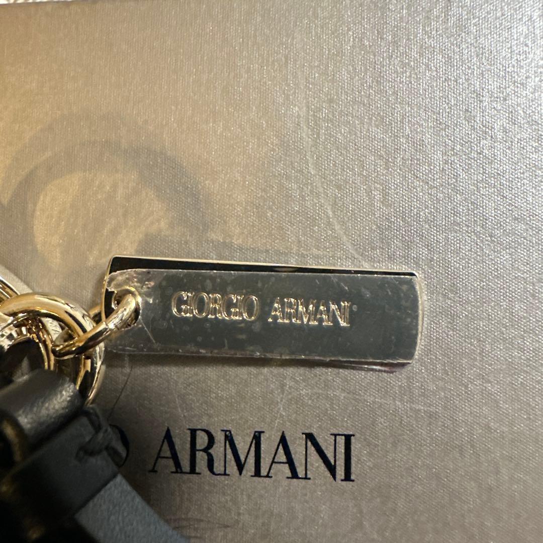 Giorgio Armani ファーキーホルダー