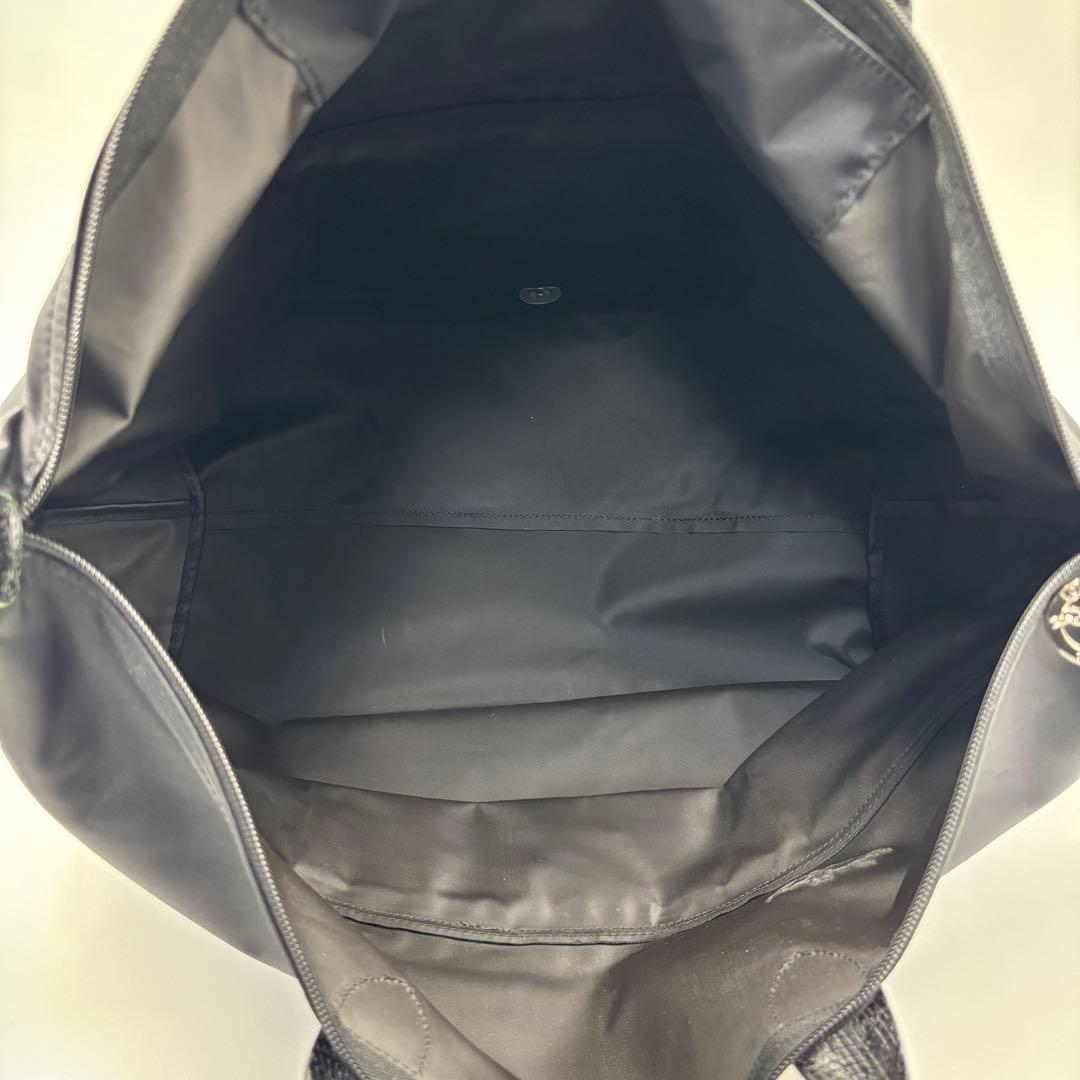 【極美品】 LONCHAMP ロンシャン 2way ボストンバッグ 大容量 黒