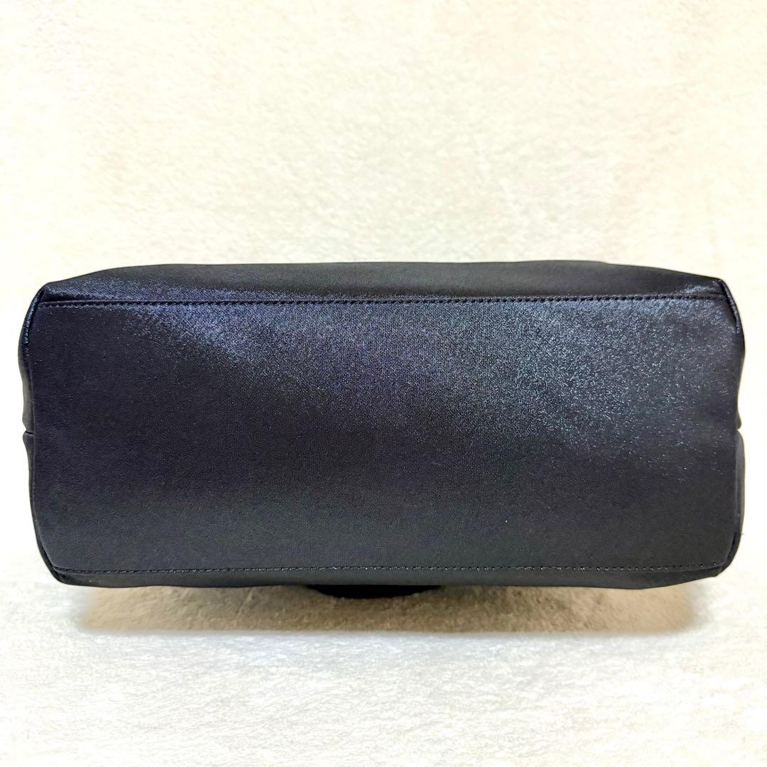 希少 極美品✨ MARY QUANT ワッペンポイントシャイニートートバッグ