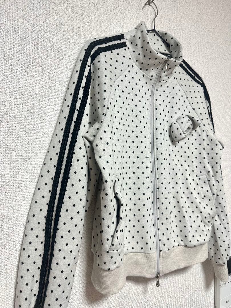 トップス CRANK Rose Dot Track Jacket_Oatmeal