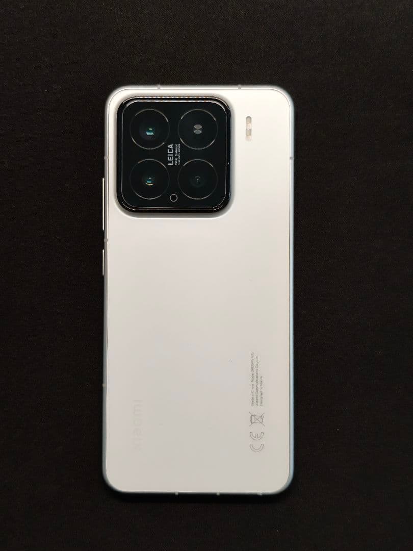 Xiaomi 15 256GB 国内版バッテリー98%ホワイト