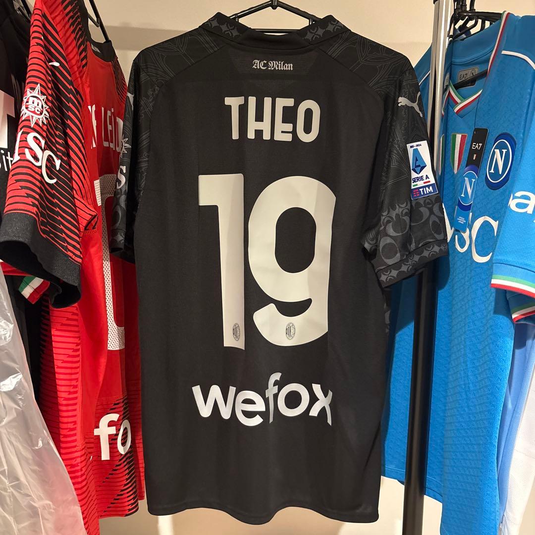 ピ*ル様 AC Milan シャツ THEO 19 テオ エルナンデス
