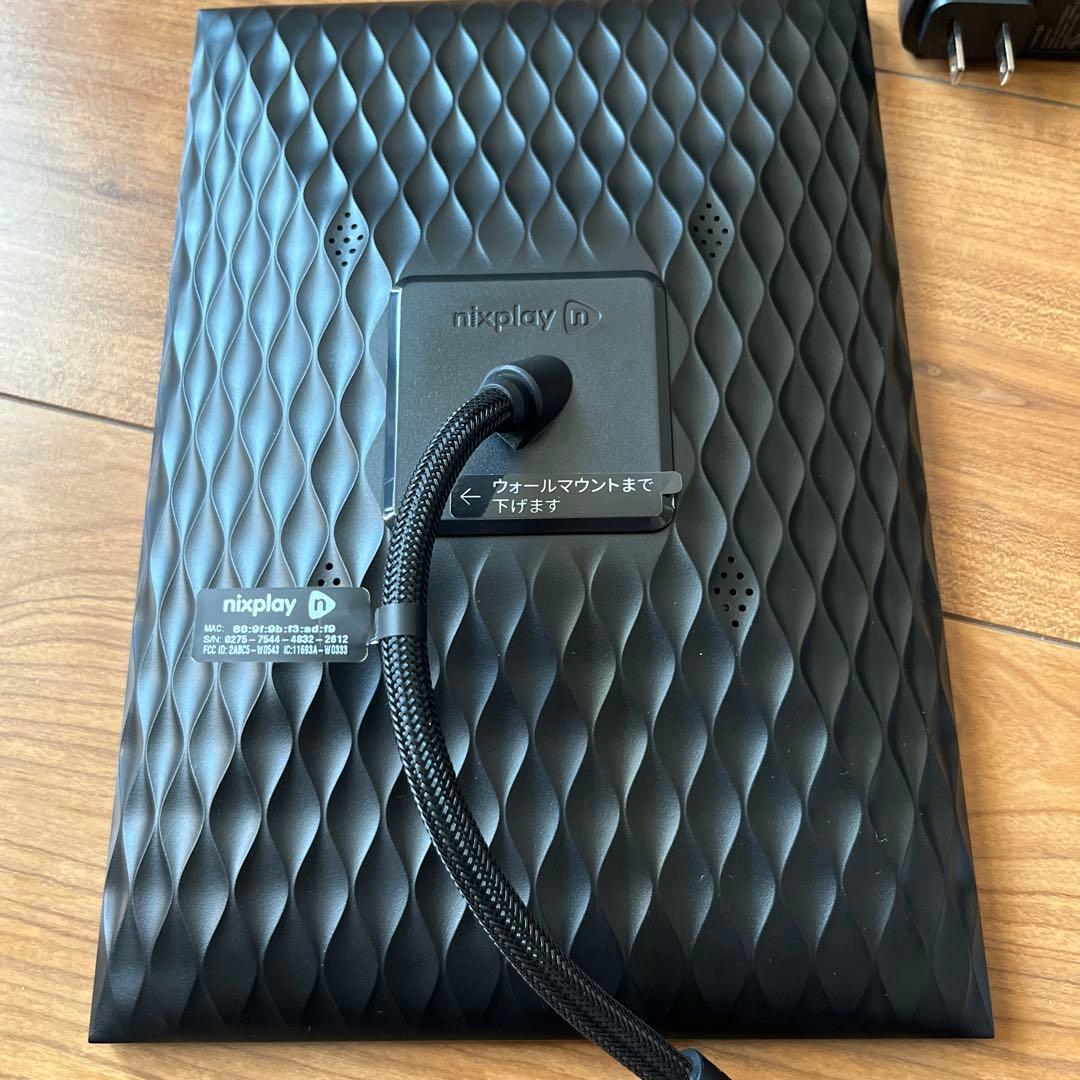 値下げ⭐︎Nixplay スマートデジタルフォトフレームブラック10.1 インチ