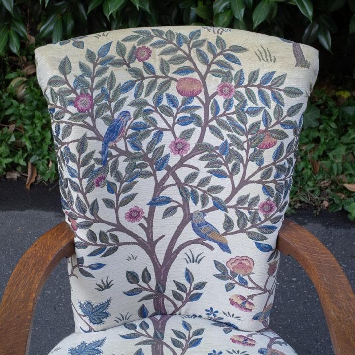 ヴィンテージ 回転チェア アームチェア アームソファ 1P ウィリアム・モリス