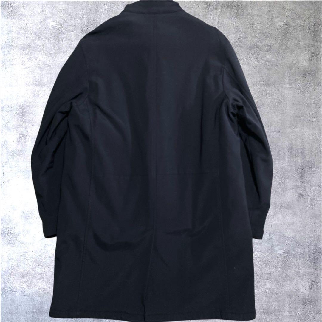 上美品 dunhill ダンヒル ビジネスコート 中綿コート