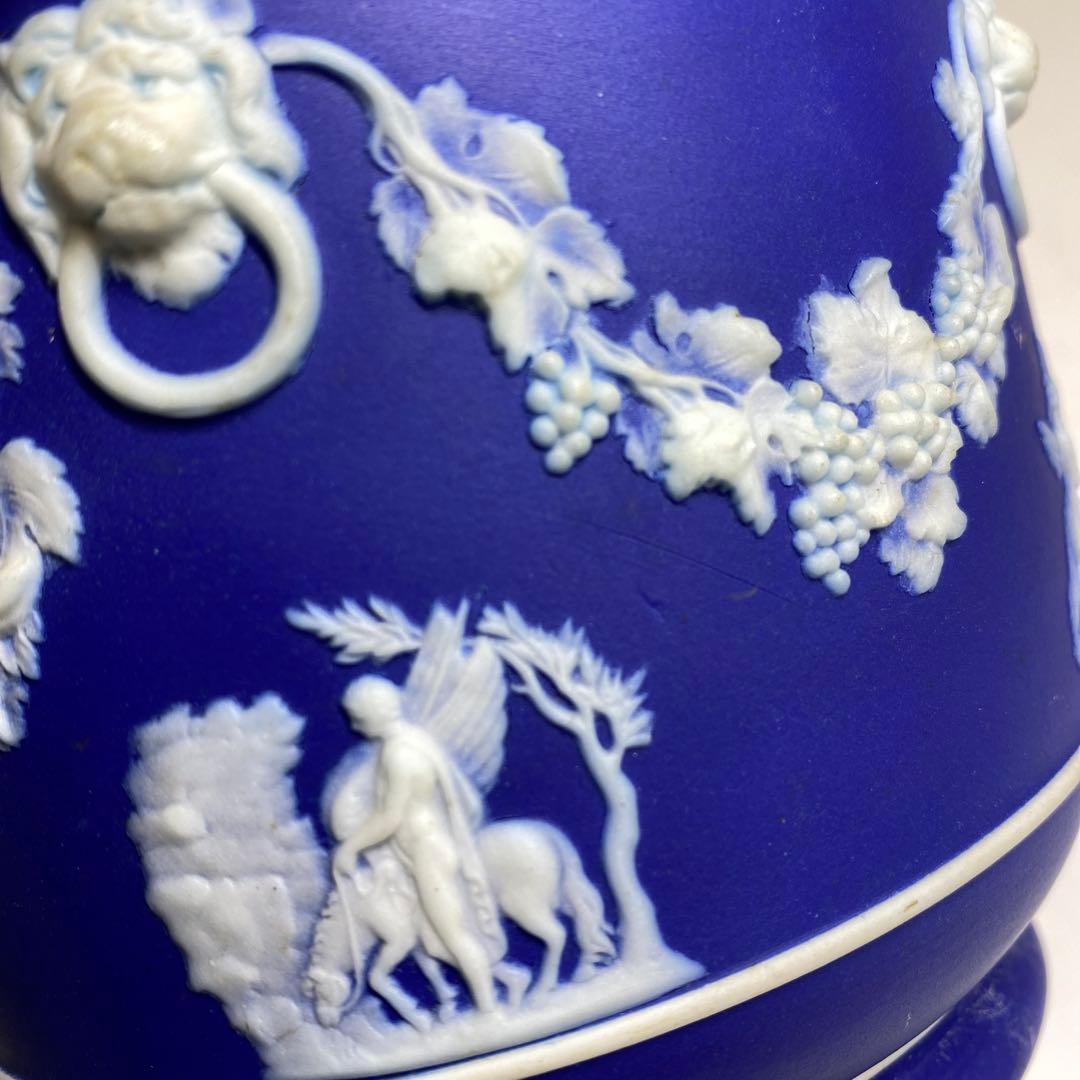 ウェッジウッドジャスパー フラワーポッド 鉢2個 幅約13cm東R8-0213①