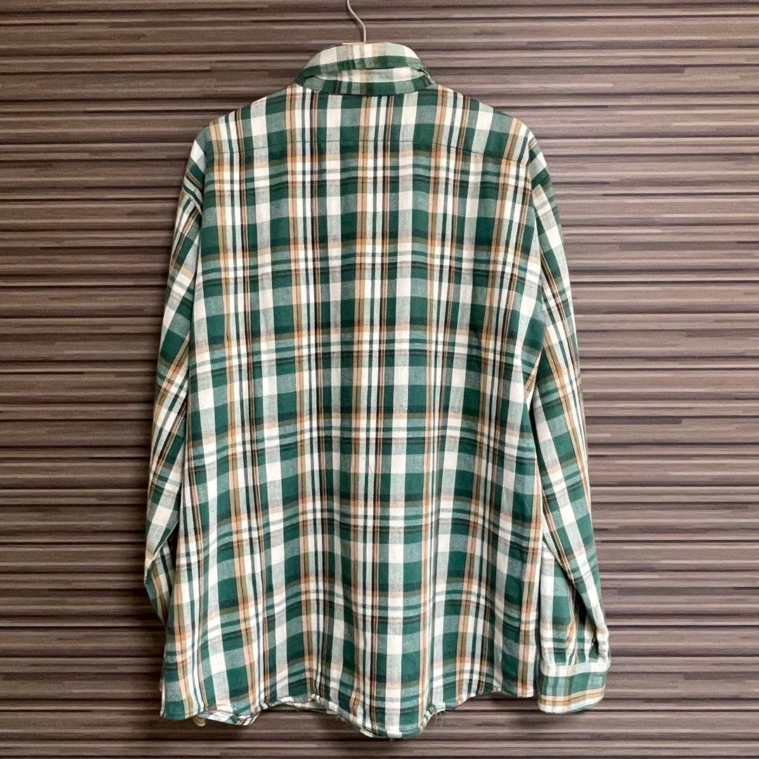 60s FIVE BROTHER ネルシャツ 森タグ USA製