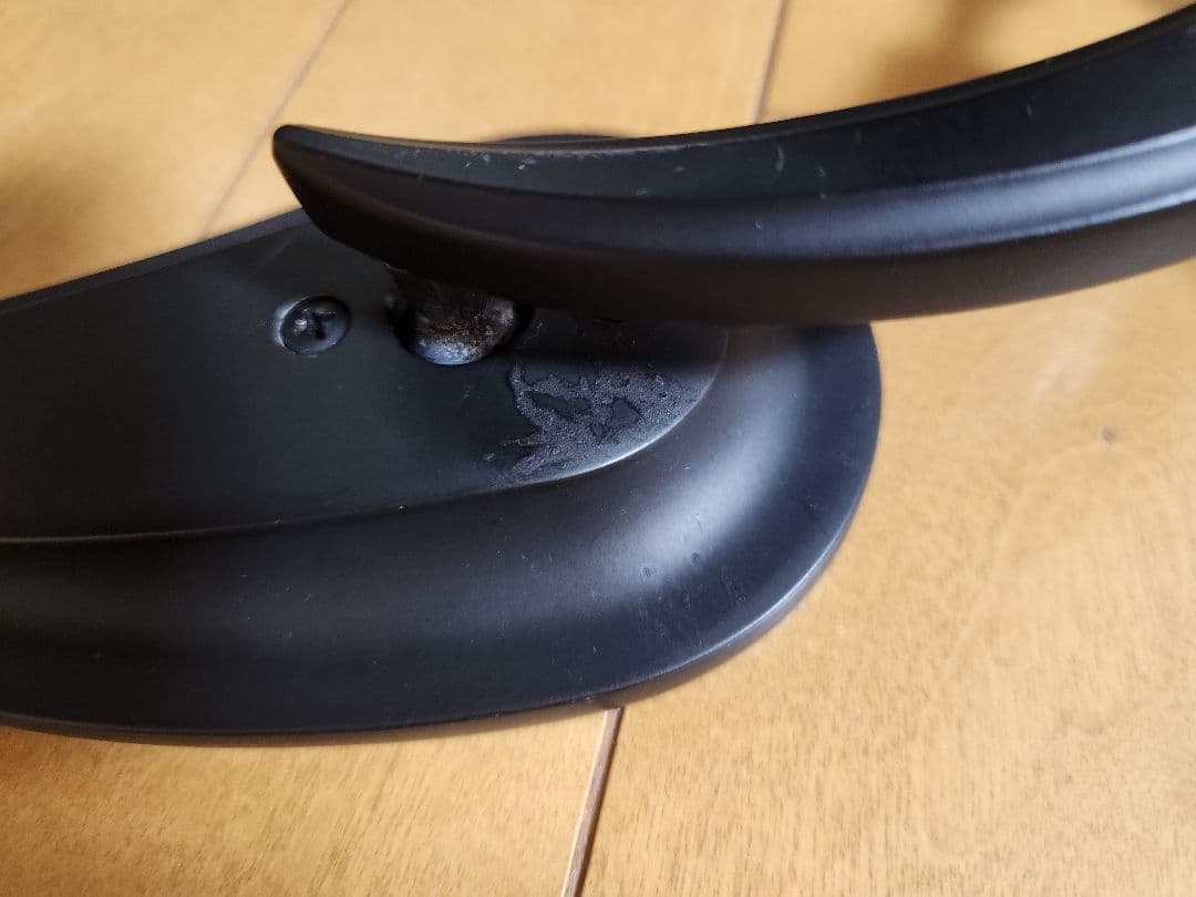 アレンネス ラットIII ティアドロップ・ミラー ブラック 左右