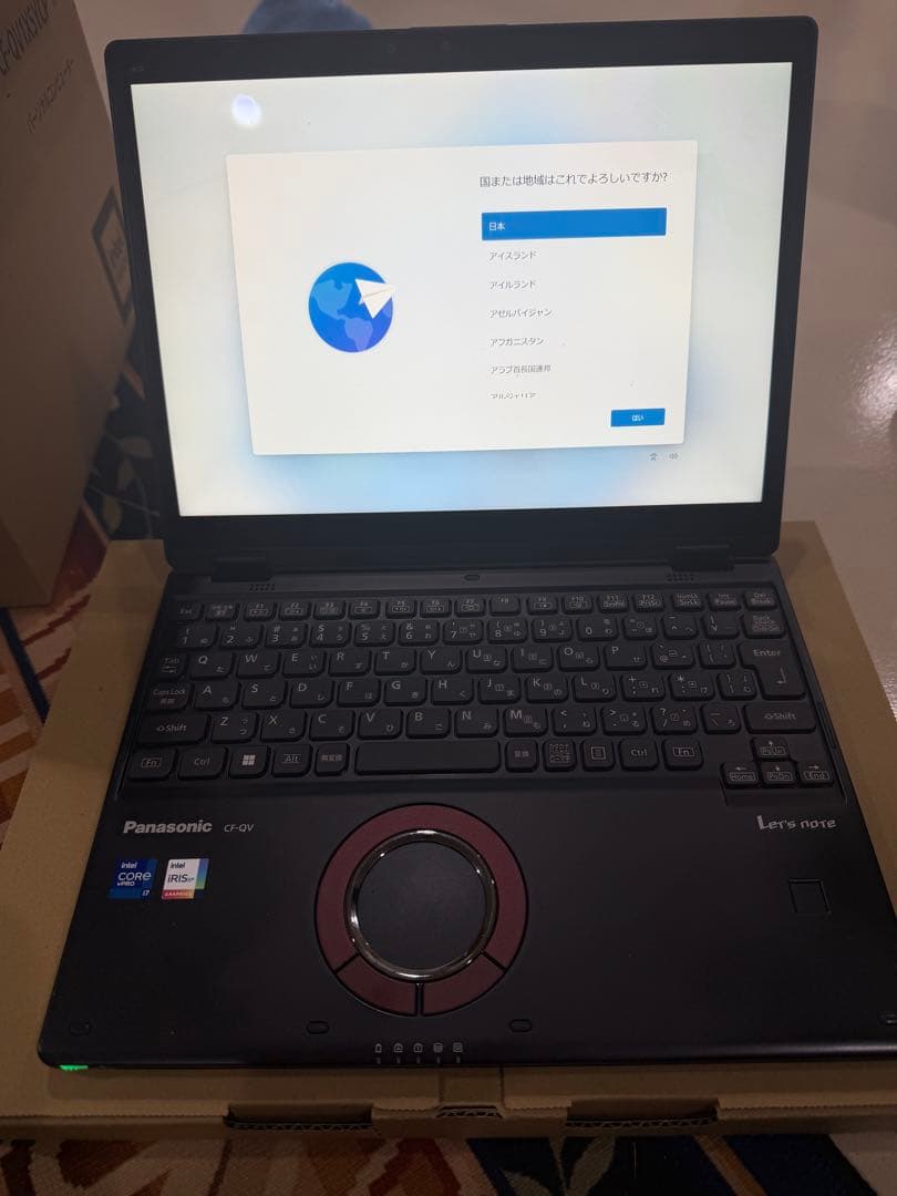 Panasonic CF-QV1XSYCP ノートパソコン