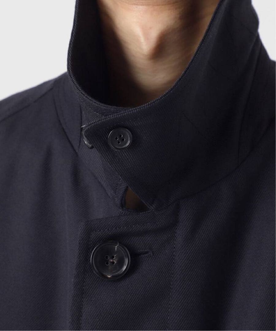 L'ECHOPPE LE ウール バルカラー コート レショップ エルイー