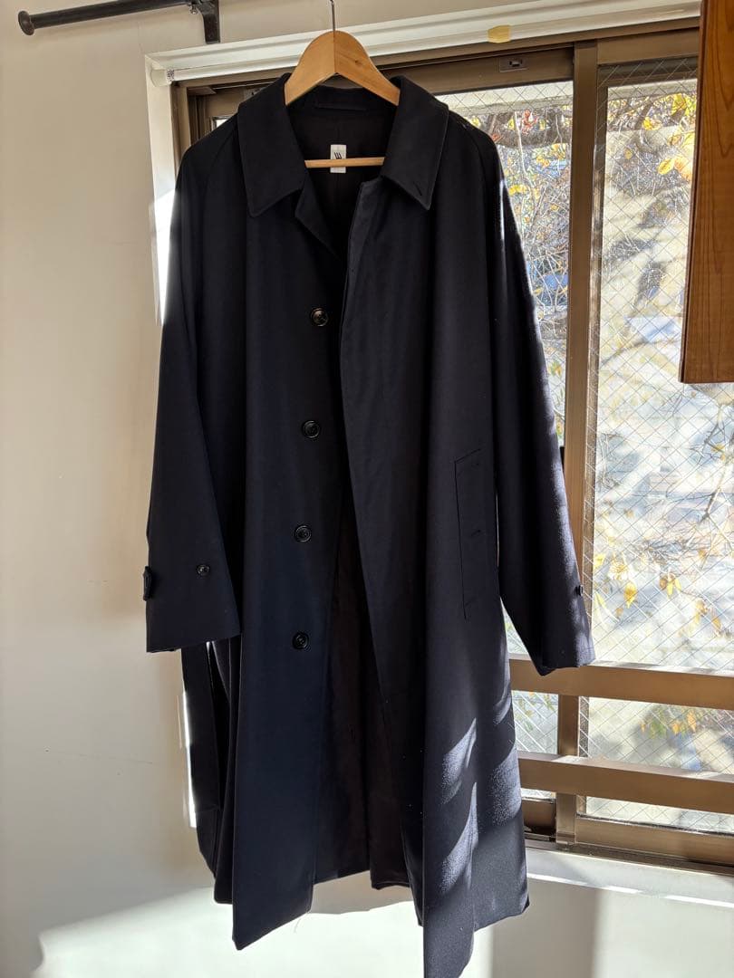 L'ECHOPPE LE ウール バルカラー コート レショップ エルイー