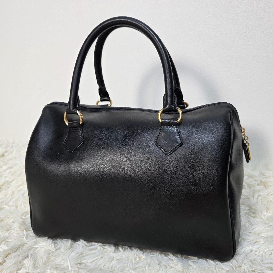VALENTINO GARAVANI ミニボストンバッグ レザー ブラック