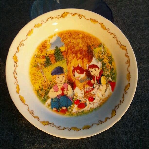 食器 A Dog of Flanders. Not for Sale.