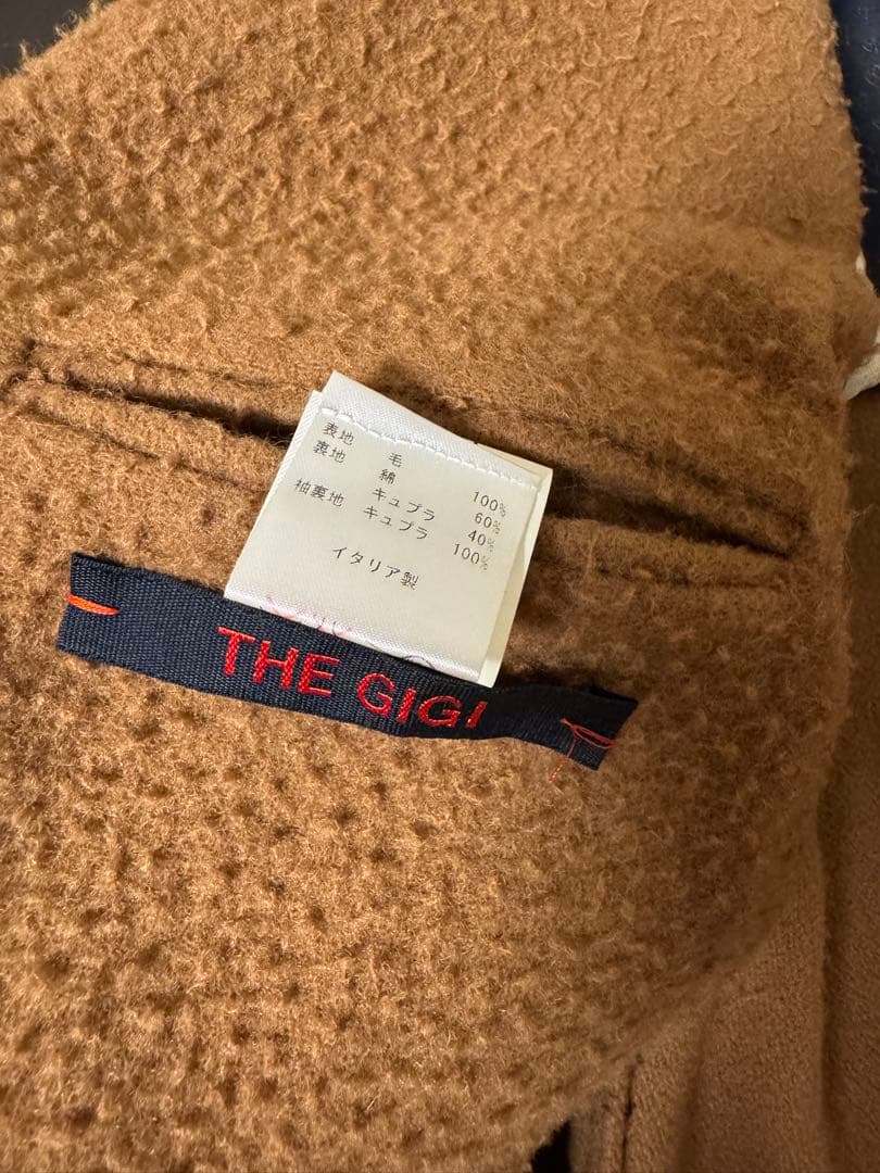 美品！THE GIGI チェスターコート カセンティーノキャメルサイズ46